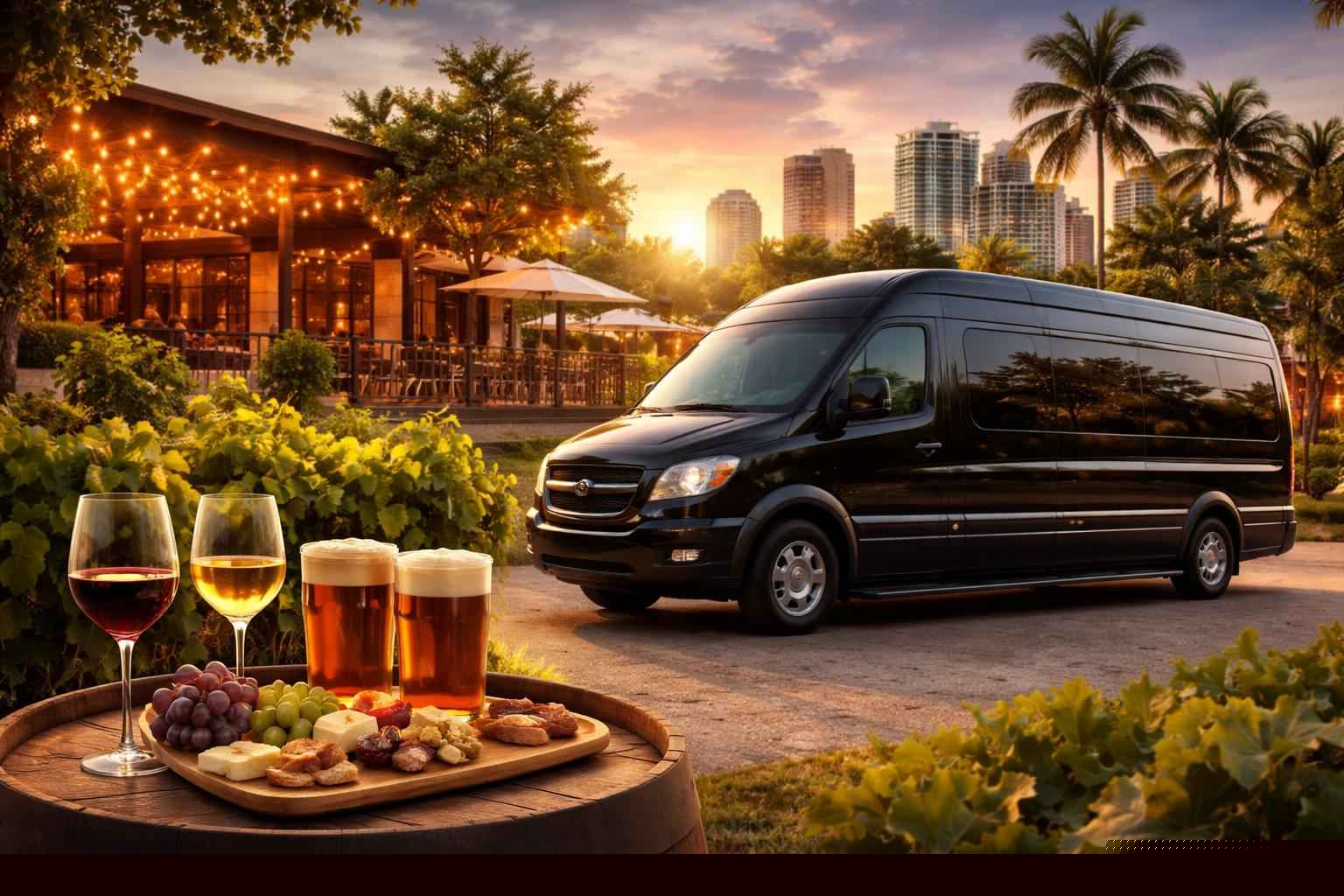 Can You Handle Multi Stop Winery Brewery And City Tours Around Miramar Florida?