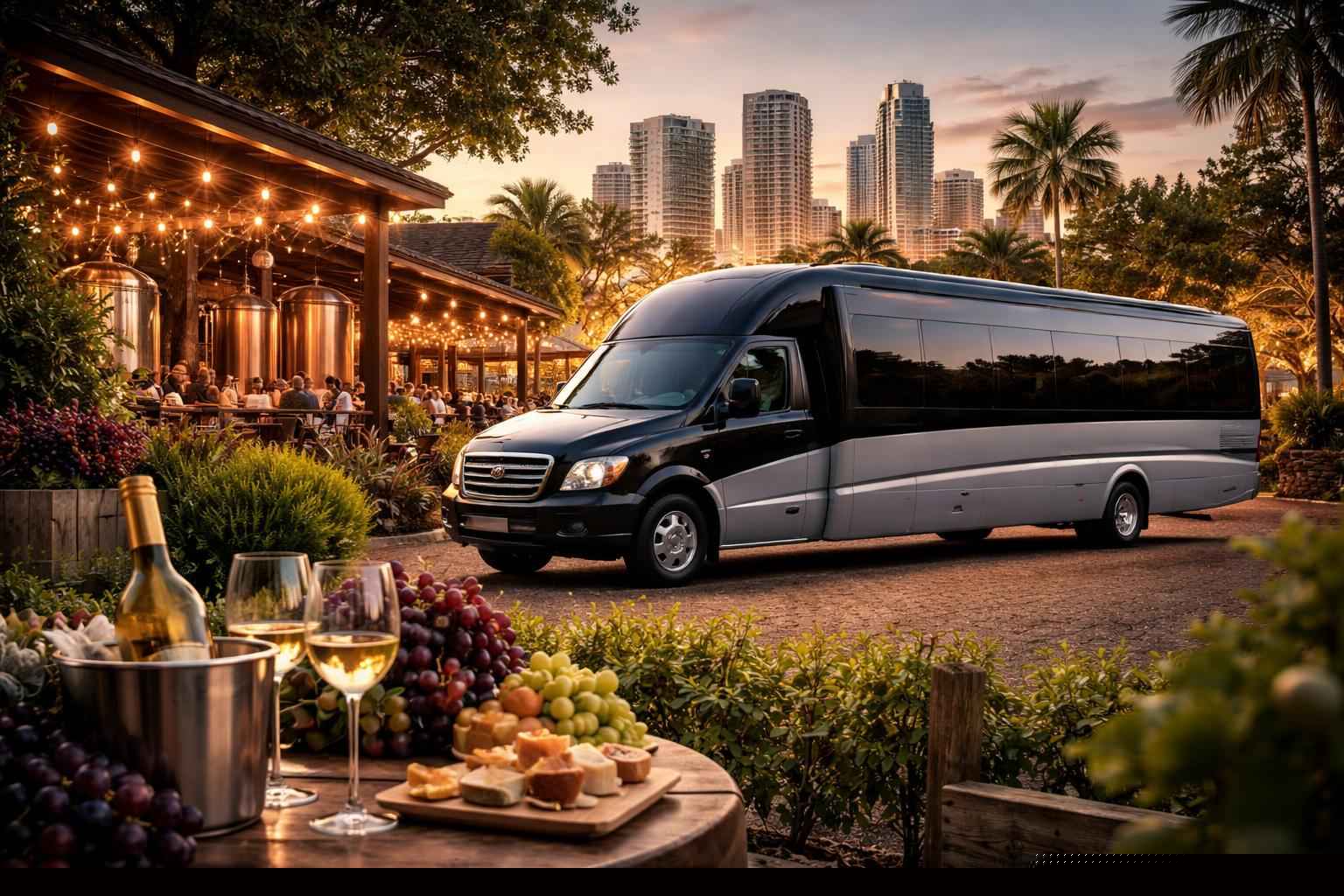 Can You Handle Multi Stop Winery Brewery And City Tours Around Miramar Florida?