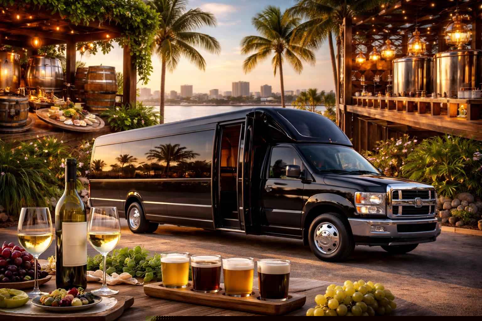 Can You Handle Multi Stop Winery Brewery City Tours Around Cape Coral Florida
