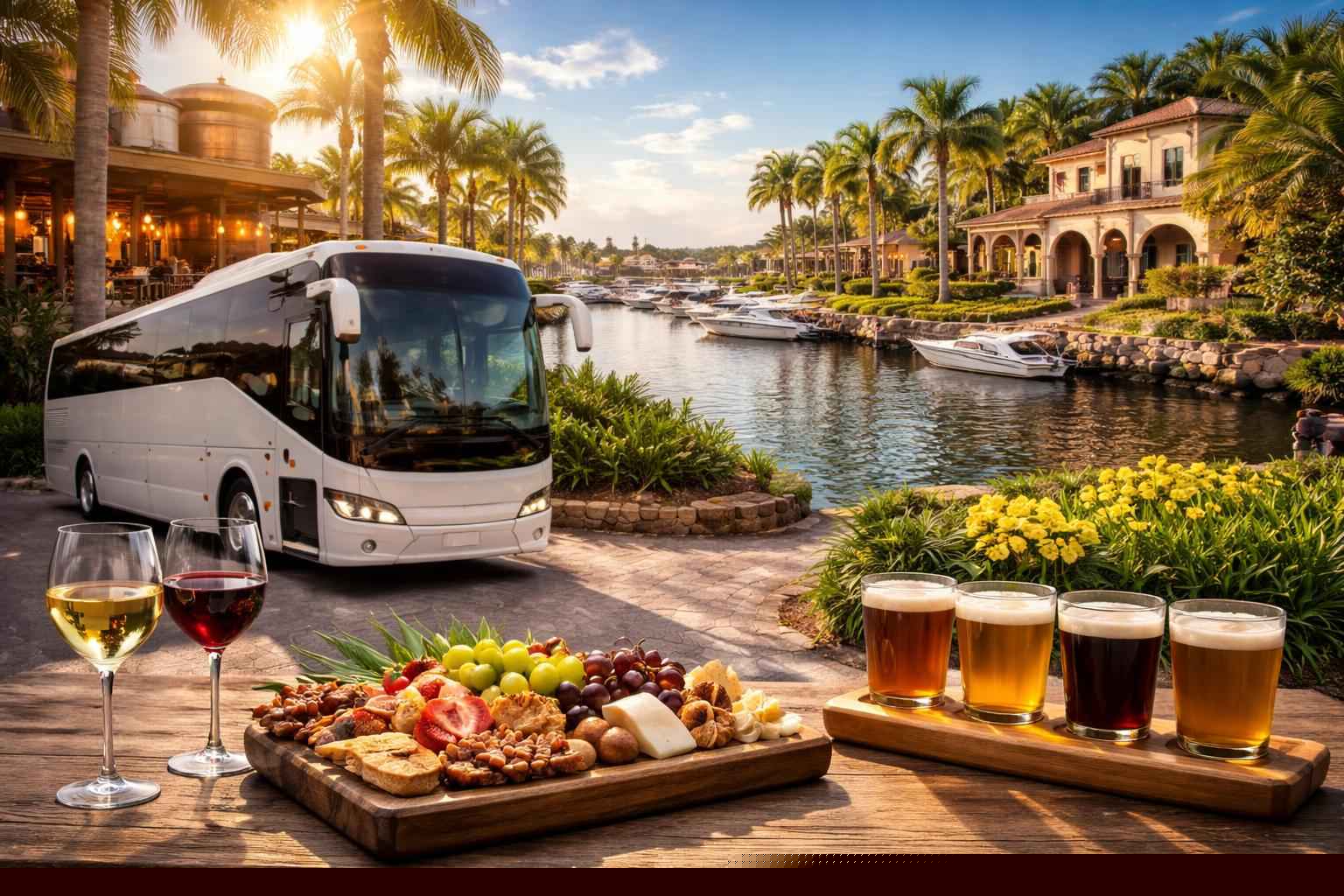 Can You Handle Multi Stop Winery Brewery City Tours Around Cape Coral Florida