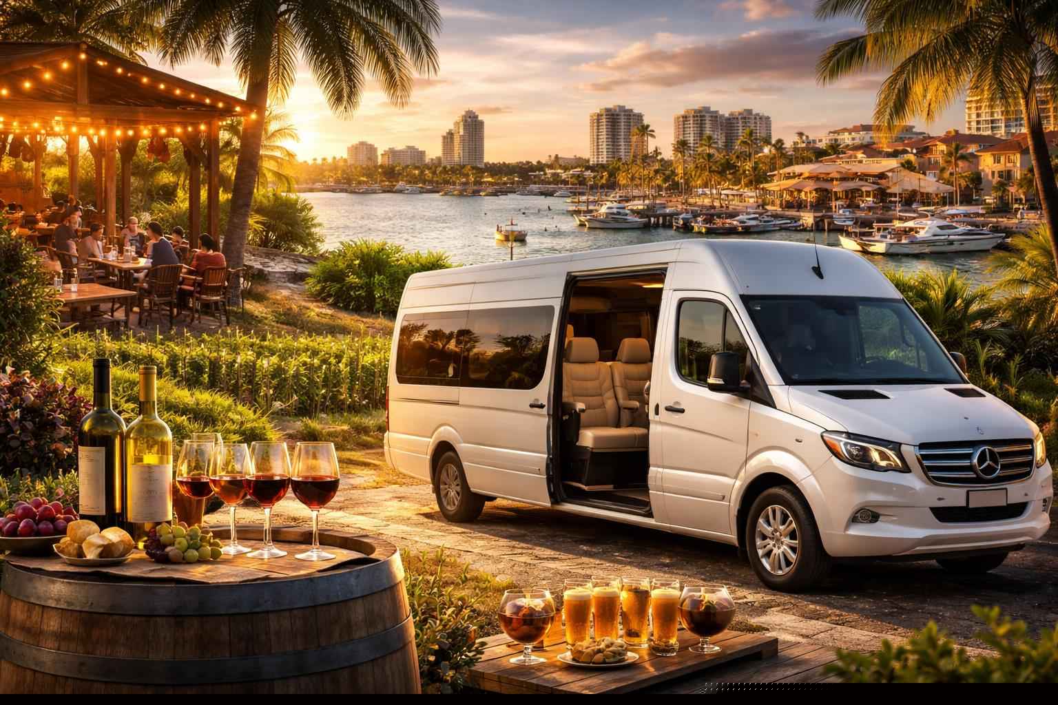 Can You Handle Multi Stop Winery Brewery City Tours Around Cape Coral Florida
