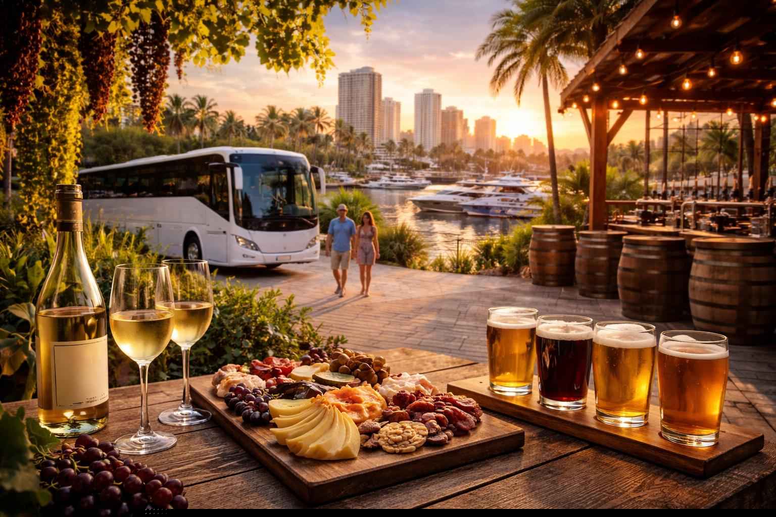 Can You Handle Multi Stop Winery Brewery City Tours Around Fort Lauderdale Florida