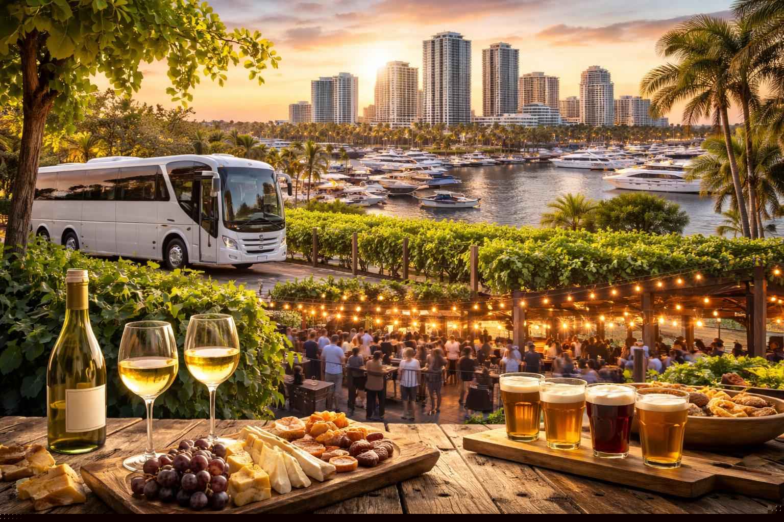 Can You Handle Multi Stop Winery Brewery City Tours Around Fort Lauderdale Florida