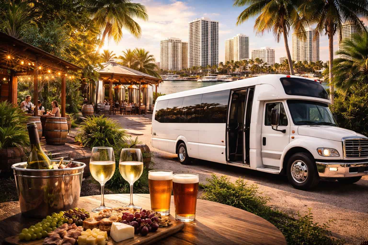 Can You Handle Multi Stop Winery Brewery City Tours Around Hollywood Florida?