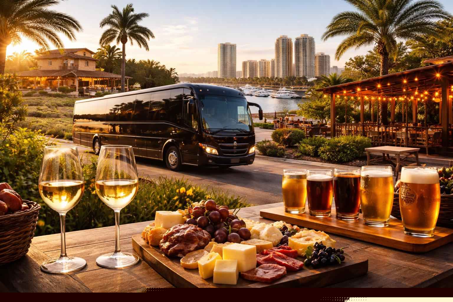 Can You Handle Multi Stop Winery Brewery City Tours Around Hollywood Florida