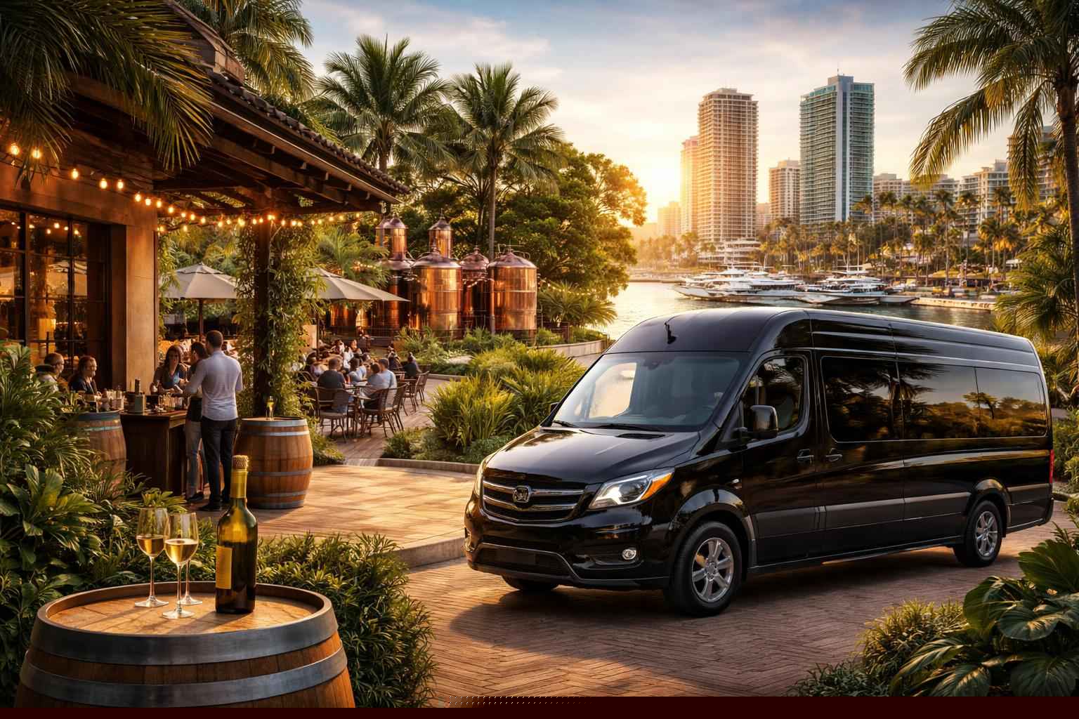Can You Handle Multi Stop Winery Brewery City Tours Around Hollywood Florida?