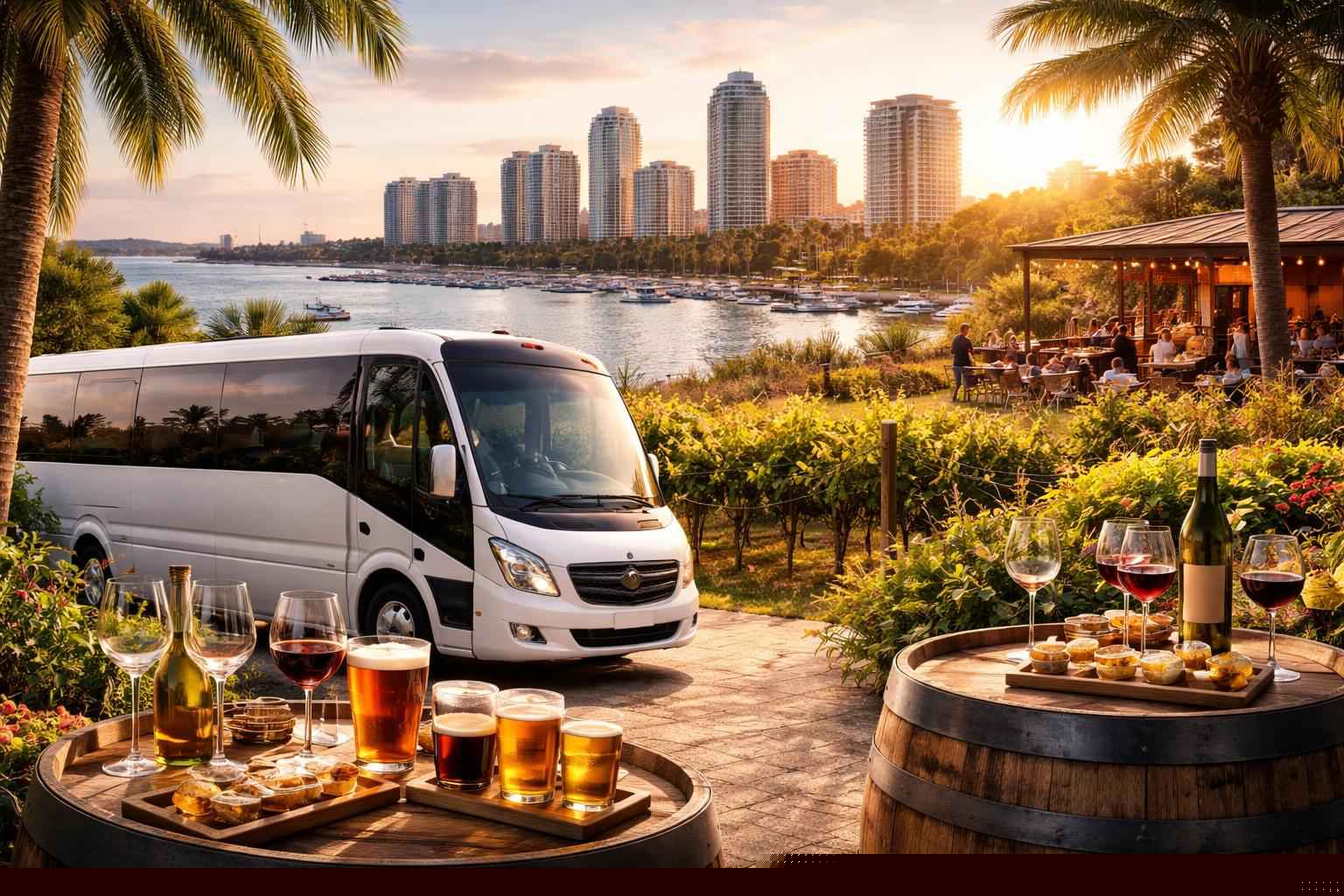 Can You Handle Multi Stop Winery Brewery City Tours Around St. Petersburg Florida