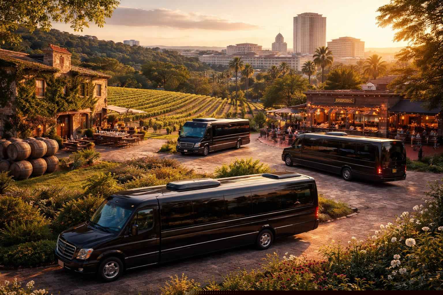 Can you handle multi-stop winery brewery city tours around Tallahassee Florida?