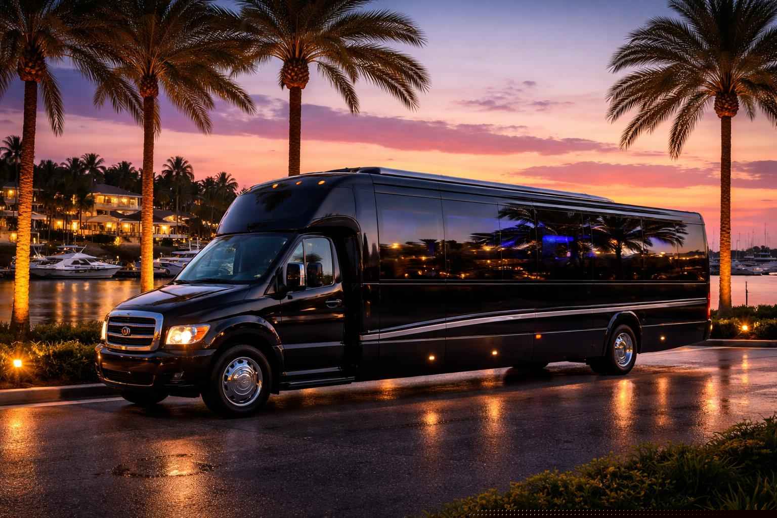 Cape Coral Florida Limo Bus Service