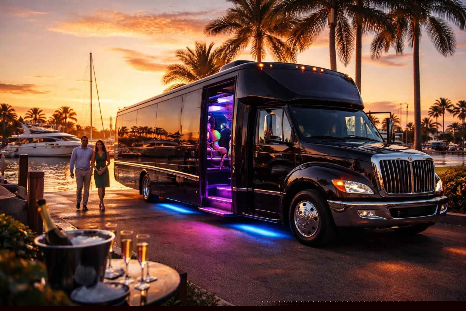 Cape Coral Florida Party Buses