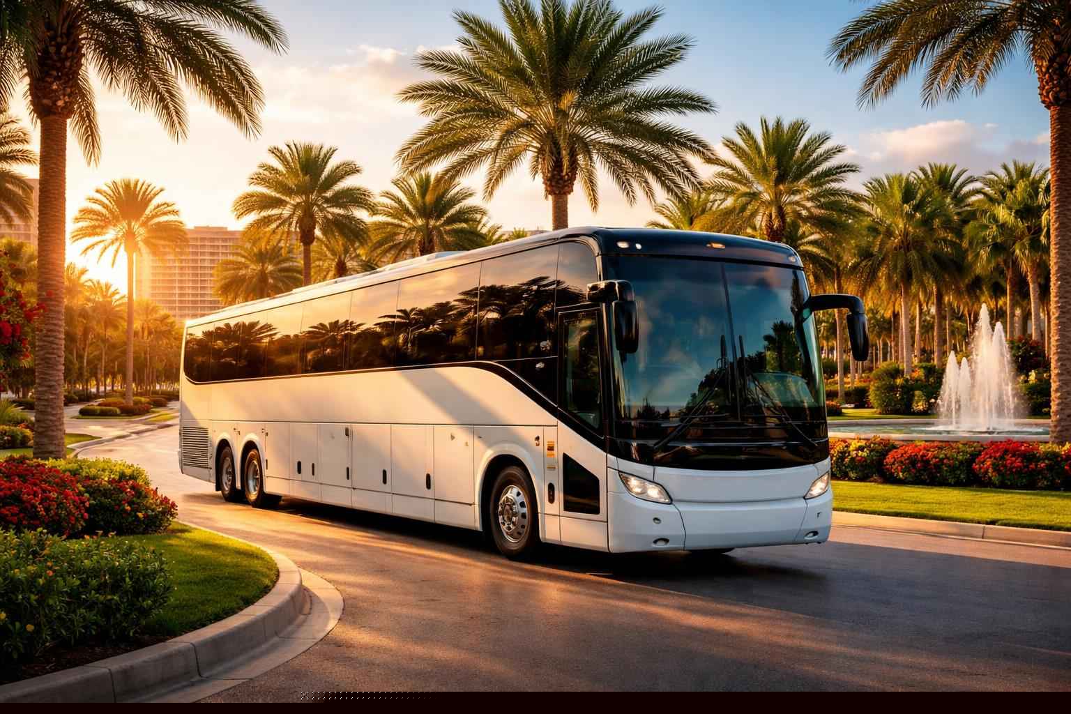 Charter Bus Rental Services in Hialeah Florida