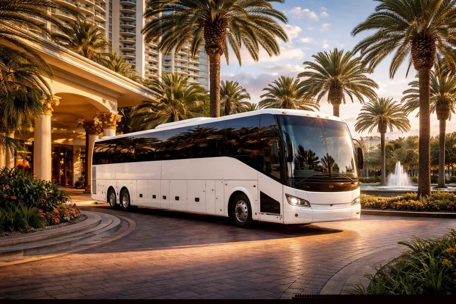 Charter Bus Rental Services in Hollywood Florida