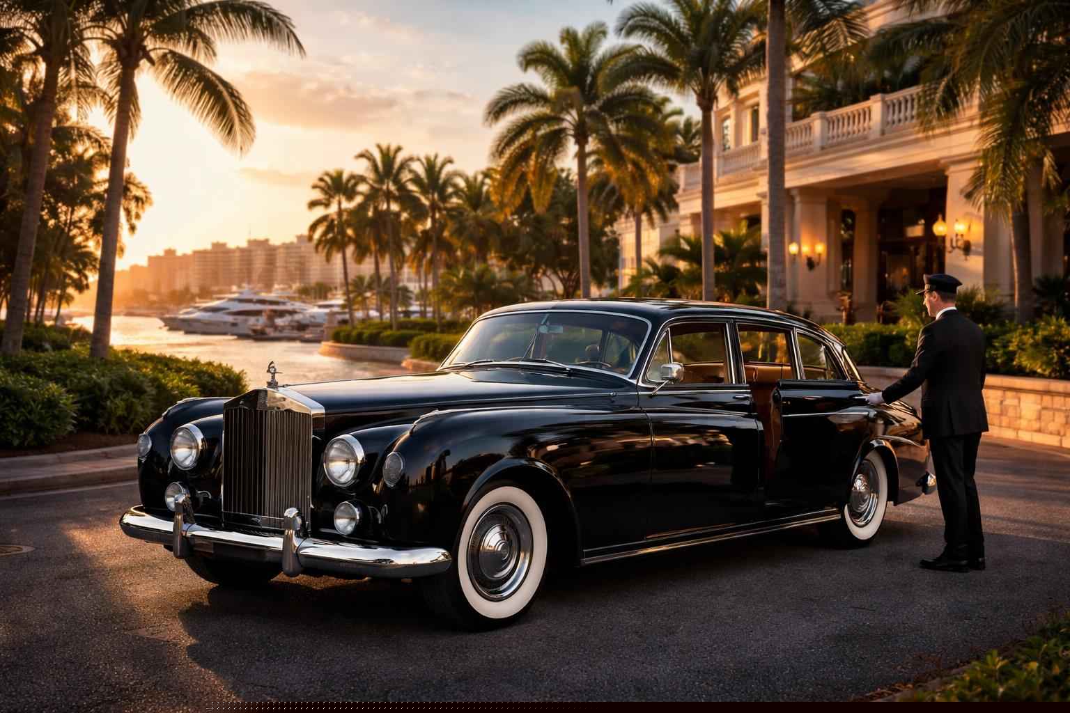 Classic Car Chauffeur Services in Fort Lauderdale Florida