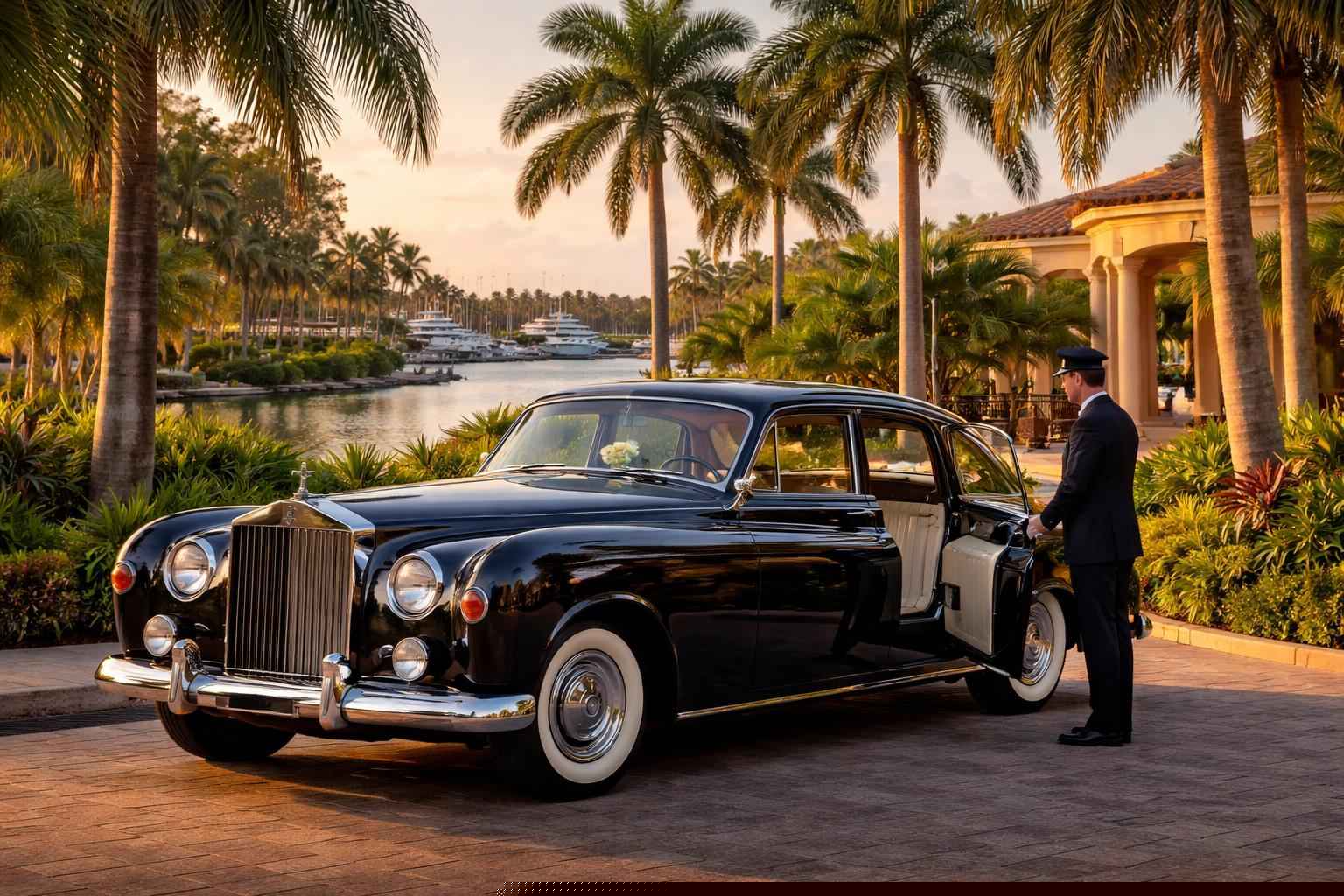 Classic Car Chauffeur Services In Miramar Florida