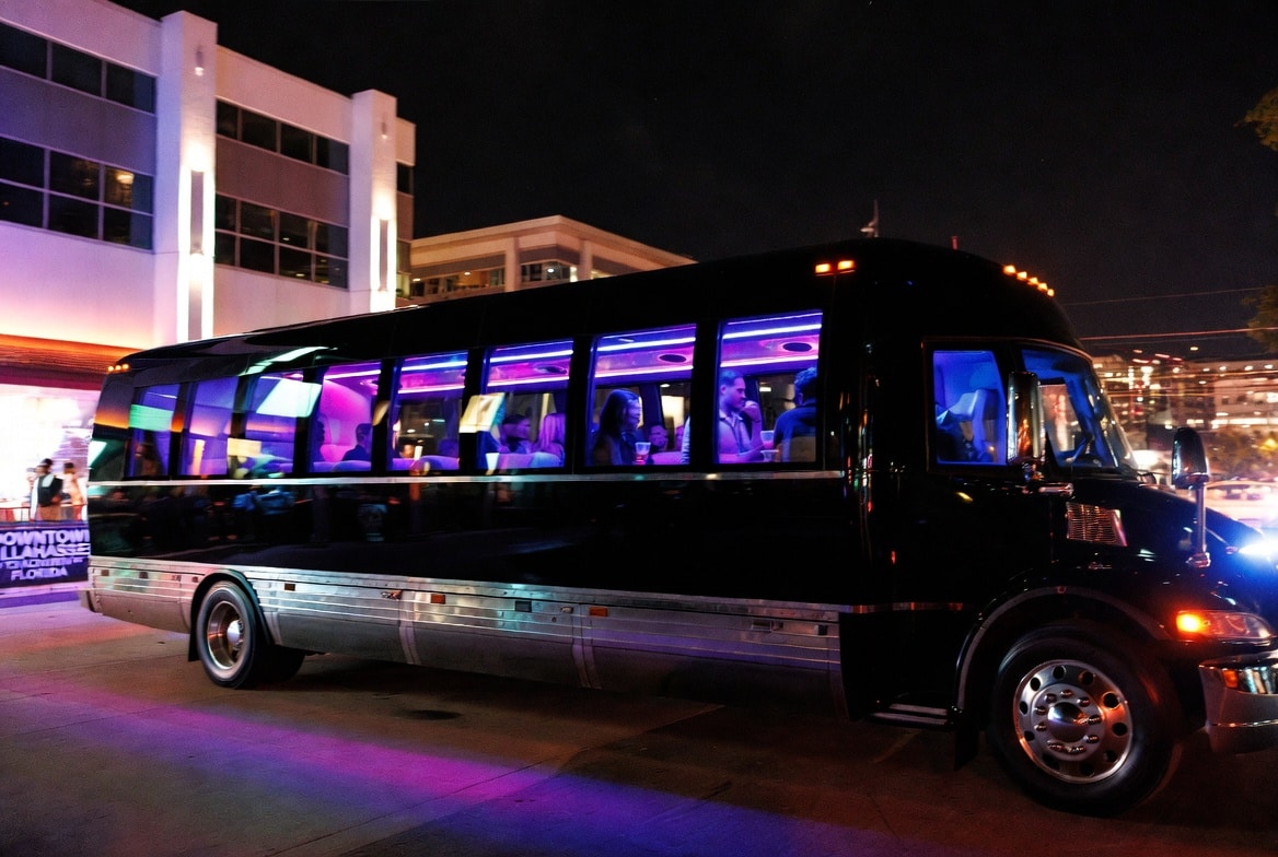 How Much Does Black Party Bus Rental Cost In Tallahassee Florida