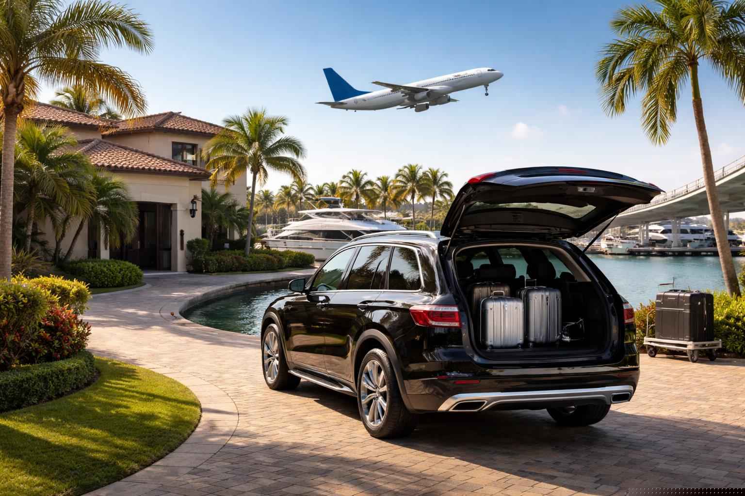Do you offer transfers between Cape Coral Florida and the main airports?