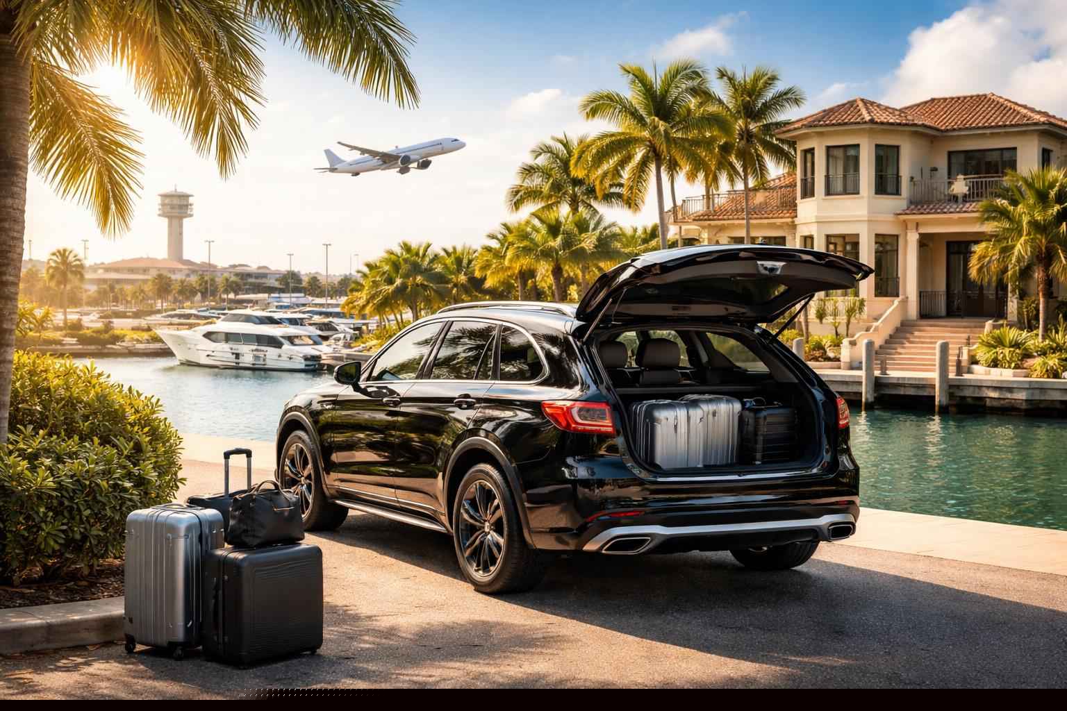 Do you offer transfers between Cape Coral Florida and the main airports?