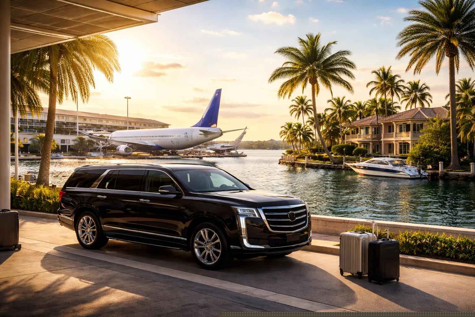 Do you offer transfers between Cape Coral Florida and the main airports?