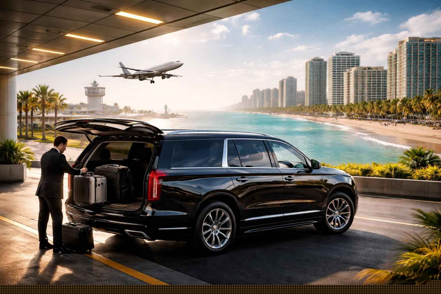 Do you offer transfers between Hollywood Florida and the main airports?