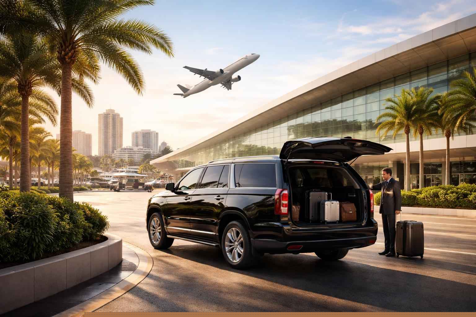 Do you offer transfers between Hollywood Florida and the main airports?