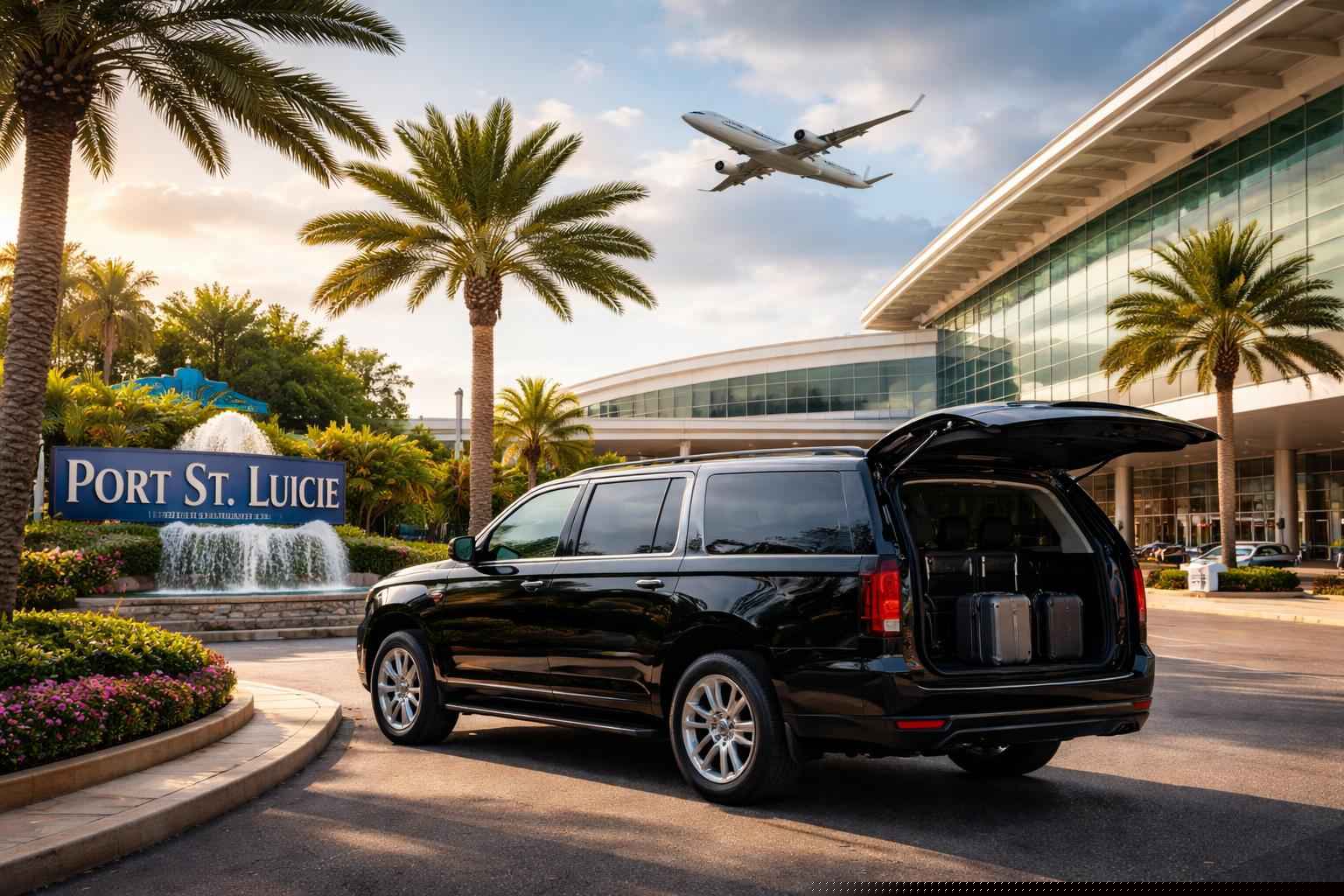 Do you offer transfers between Port St. Lucie Florida and the main airports