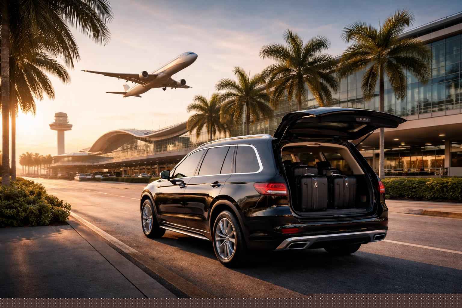 Do you offer transfers between Port St. Lucie Florida and the main airports