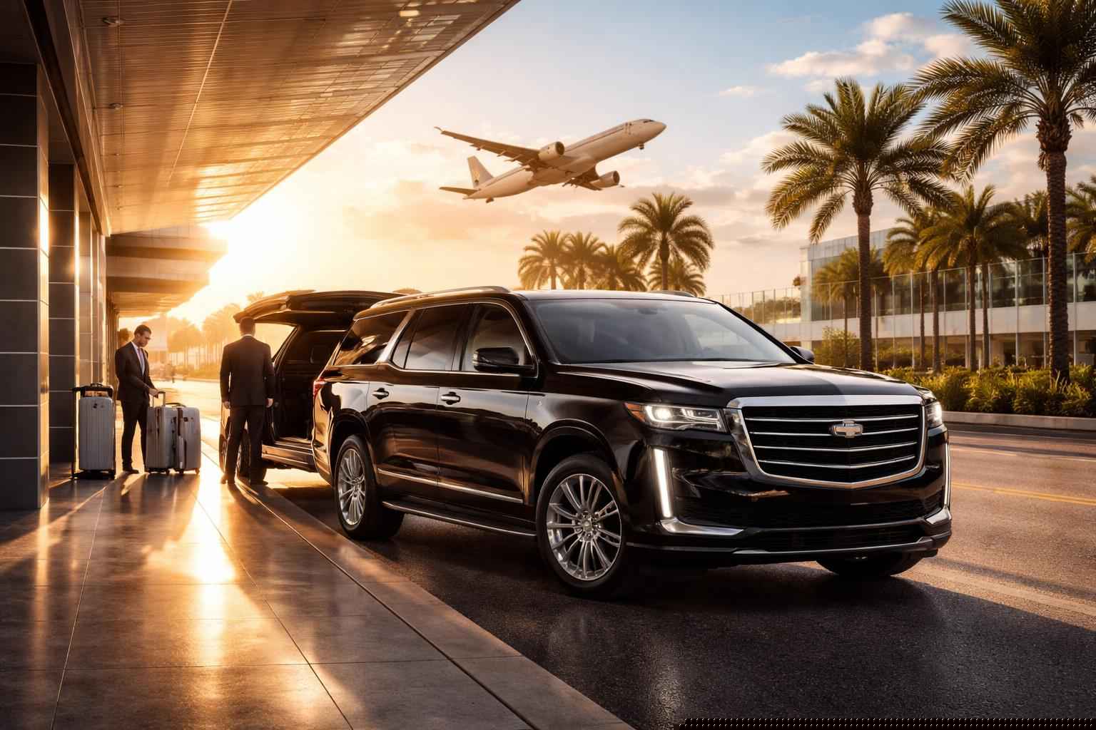 Do you offer transfers between Port St. Lucie Florida and the main airports?