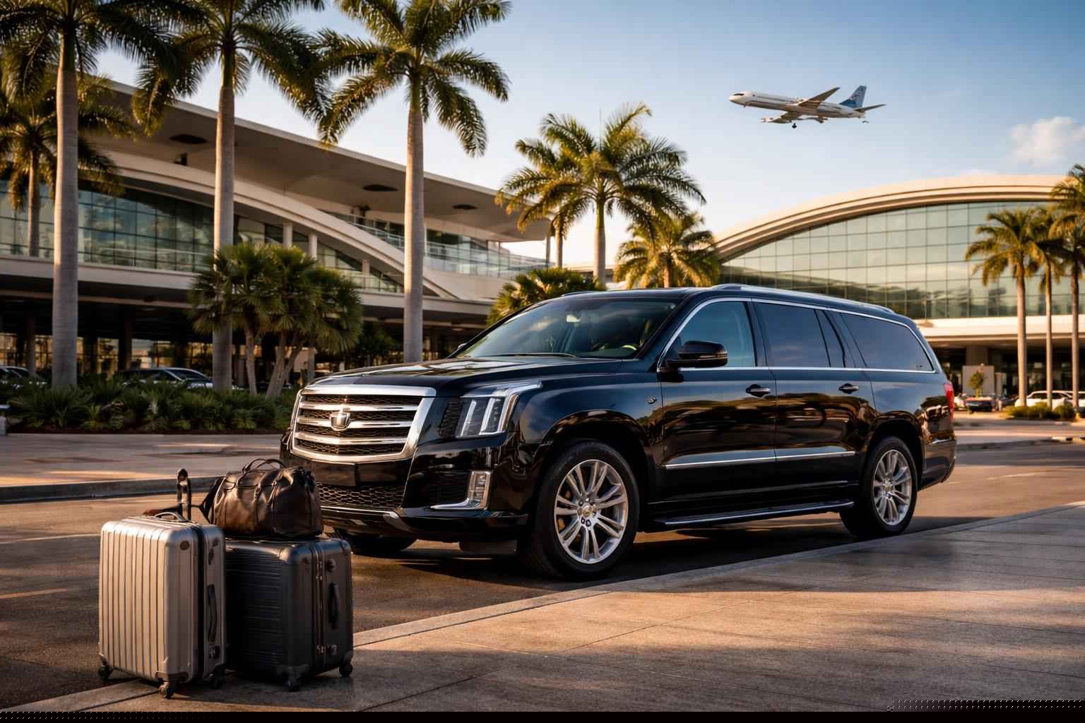 Do you offer transfers between Port St. Lucie Florida and the main airports