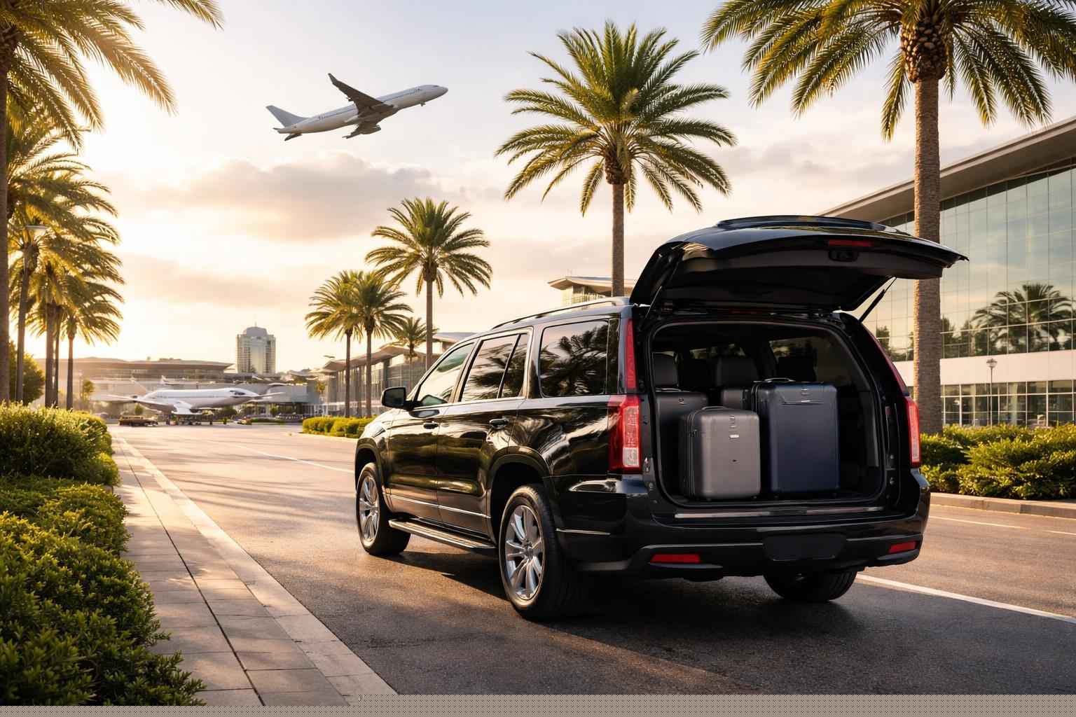 Do you offer transfers between Port St. Lucie Florida and the main airports?
