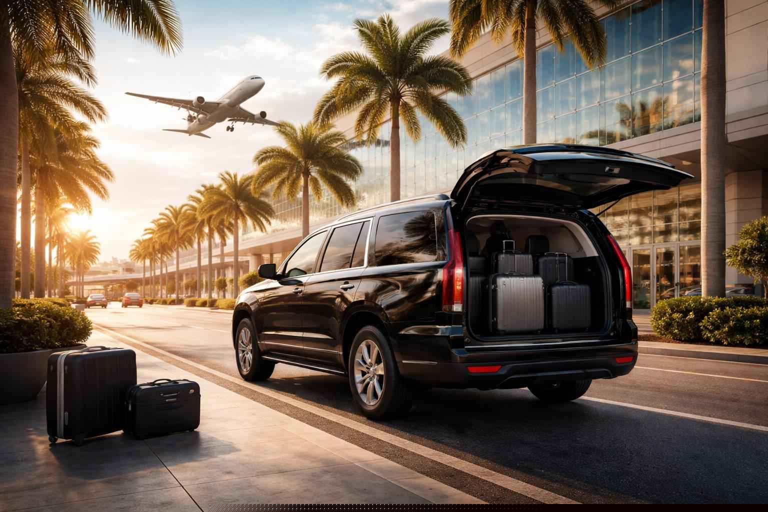Do you offer transfers between Port St. Lucie Florida and the main airports?