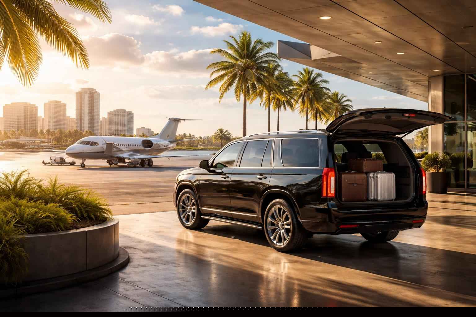 Do you offer transfers between St. Petersburg Florida and the main airports?