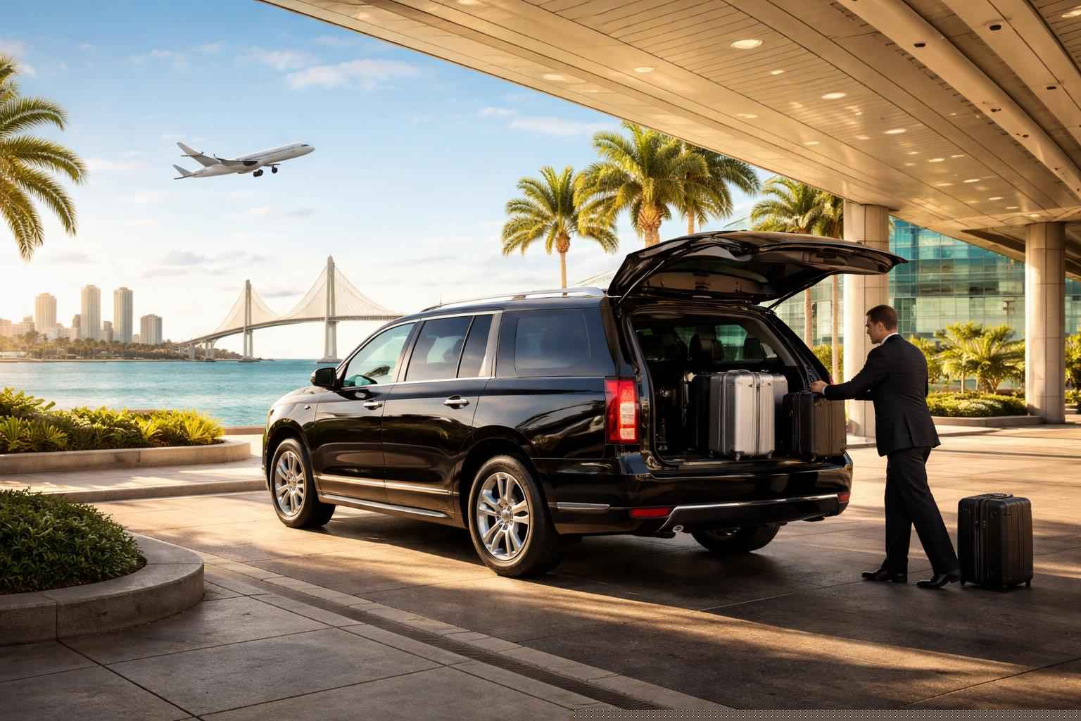 Do you offer transfers between St. Petersburg Florida and the main airports