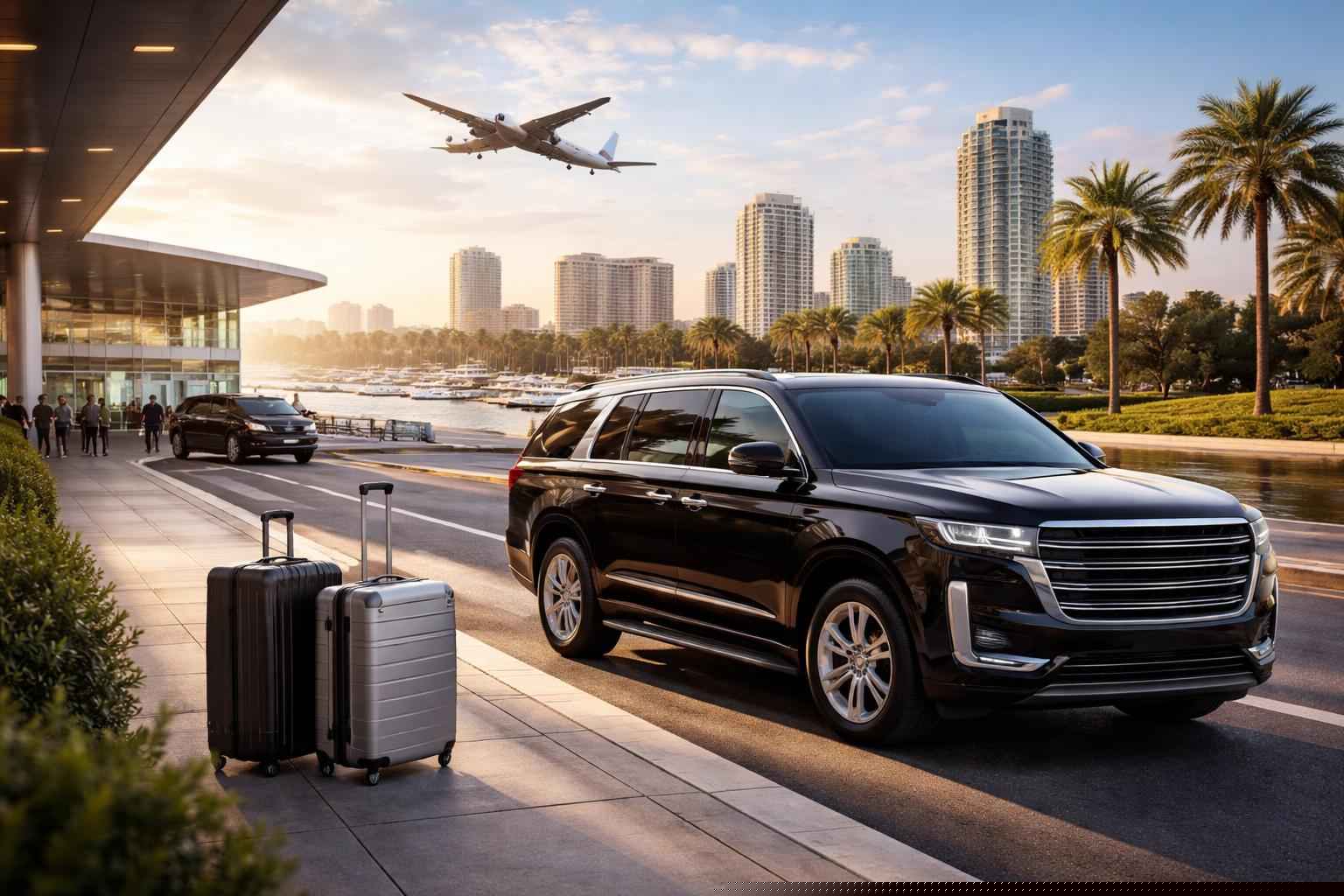 Do you offer transfers between St. Petersburg Florida and the main airports?