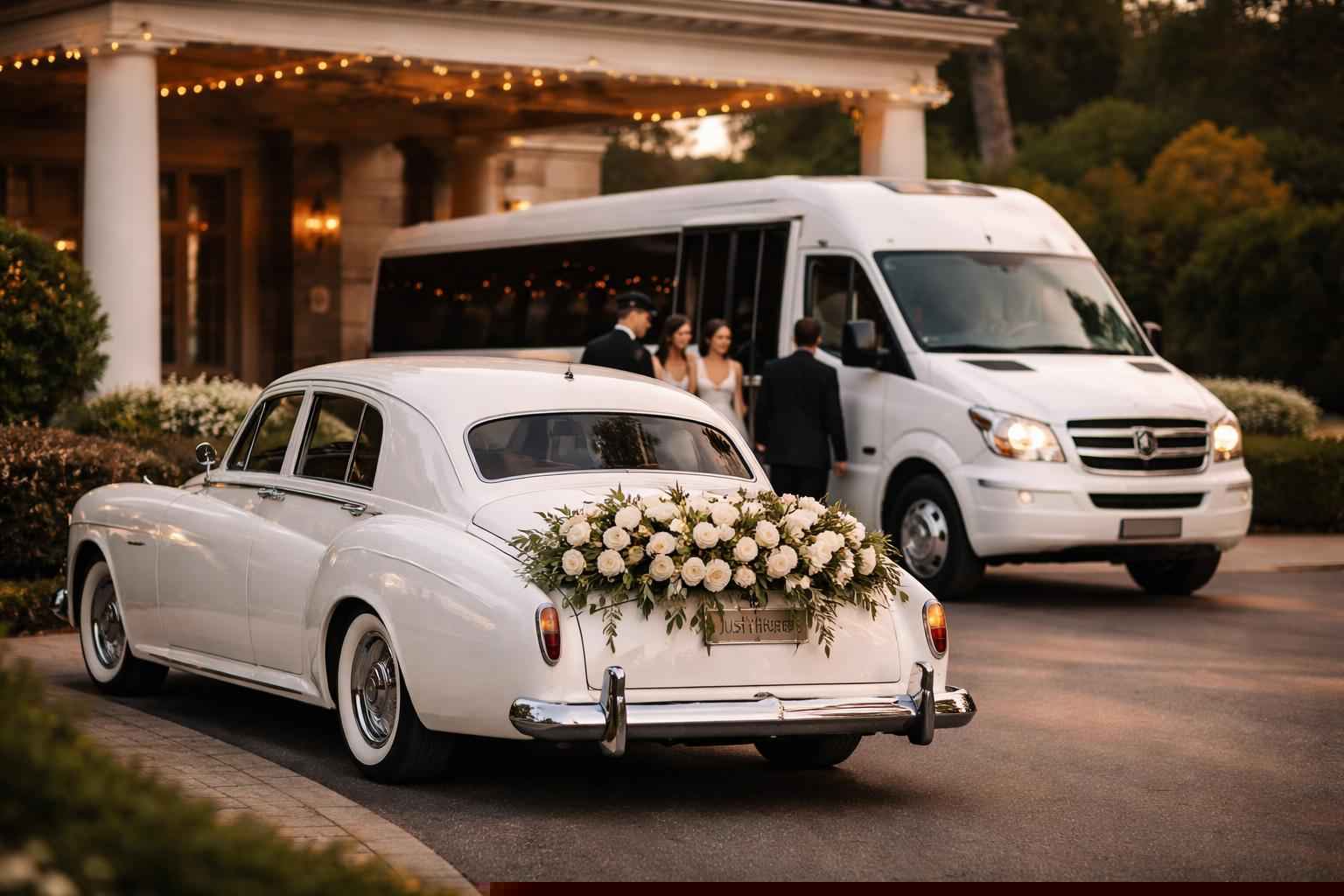 Do You Provide Wedding Day Shuttles And A Classic Vintage Getaway Car In Gainesville Florida?