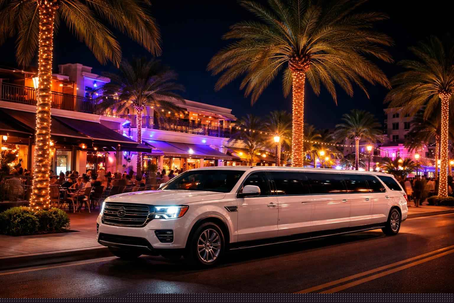 Do You Service Nightlife Areas And Downtown Districts In Cape Coral Florida For Hourly Charters?