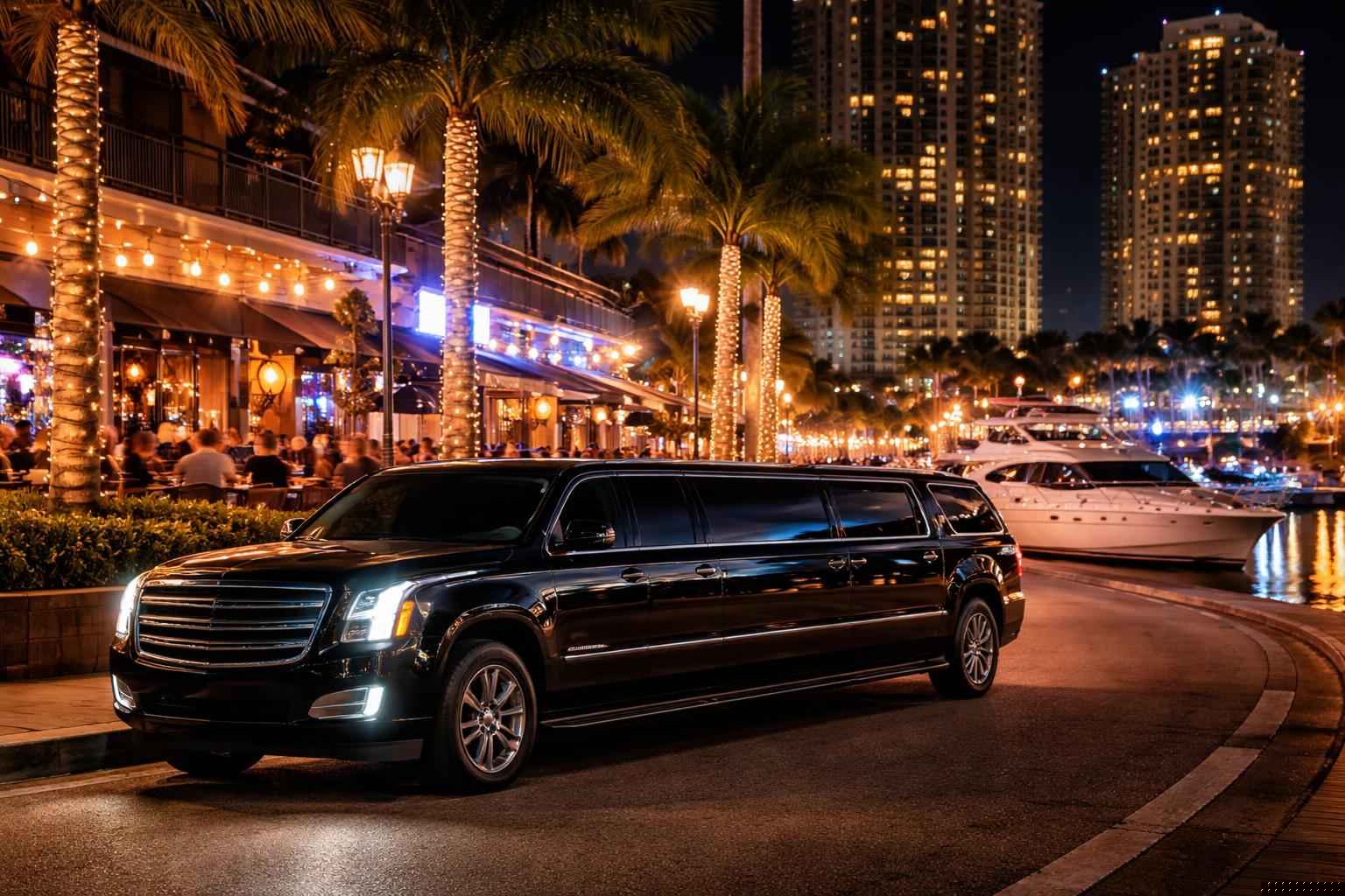 Do You Service Nightlife Areas And Downtown Districts In Cape Coral Florida For Hourly Charters?