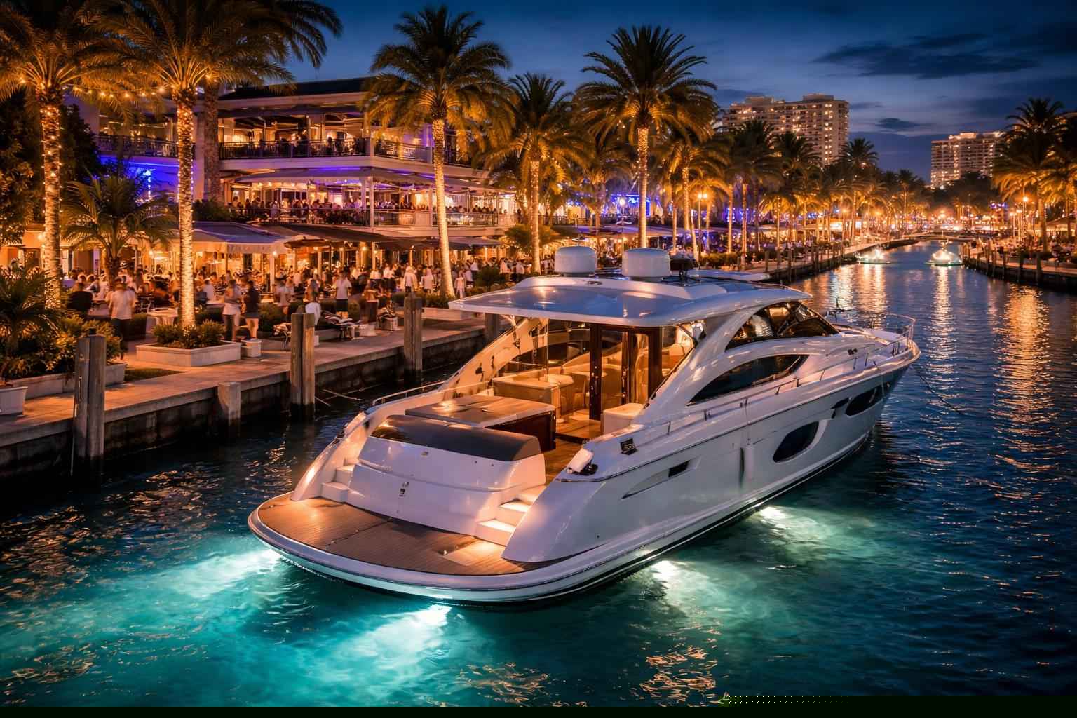 Do You Service Nightlife Areas And Downtown Districts In Cape Coral Florida For Hourly Charters