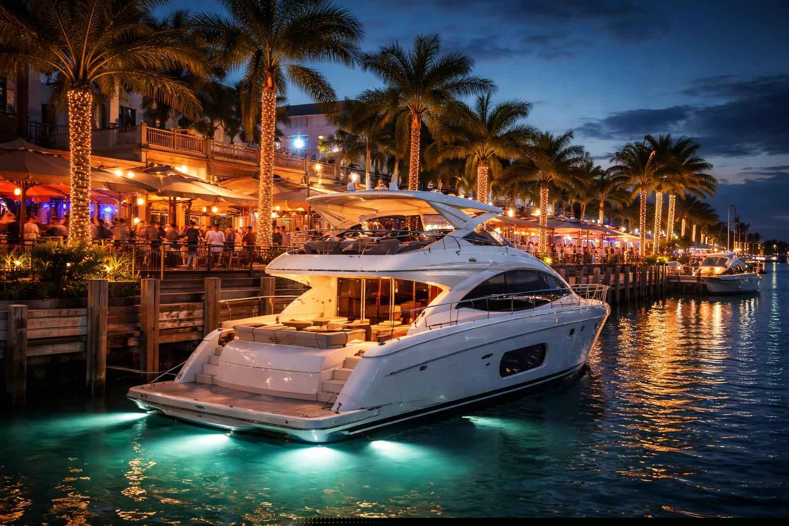 Do You Service Nightlife Areas And Downtown Districts In Cape Coral Florida For Hourly Charters