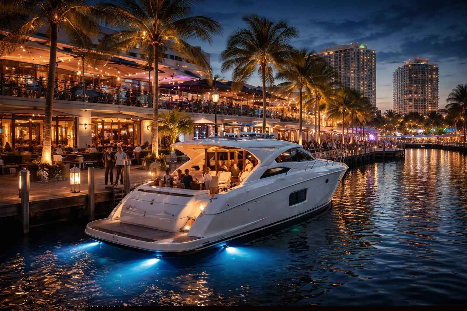 Do You Service Nightlife Areas And Downtown Districts In Cape Coral Florida For Hourly Charters