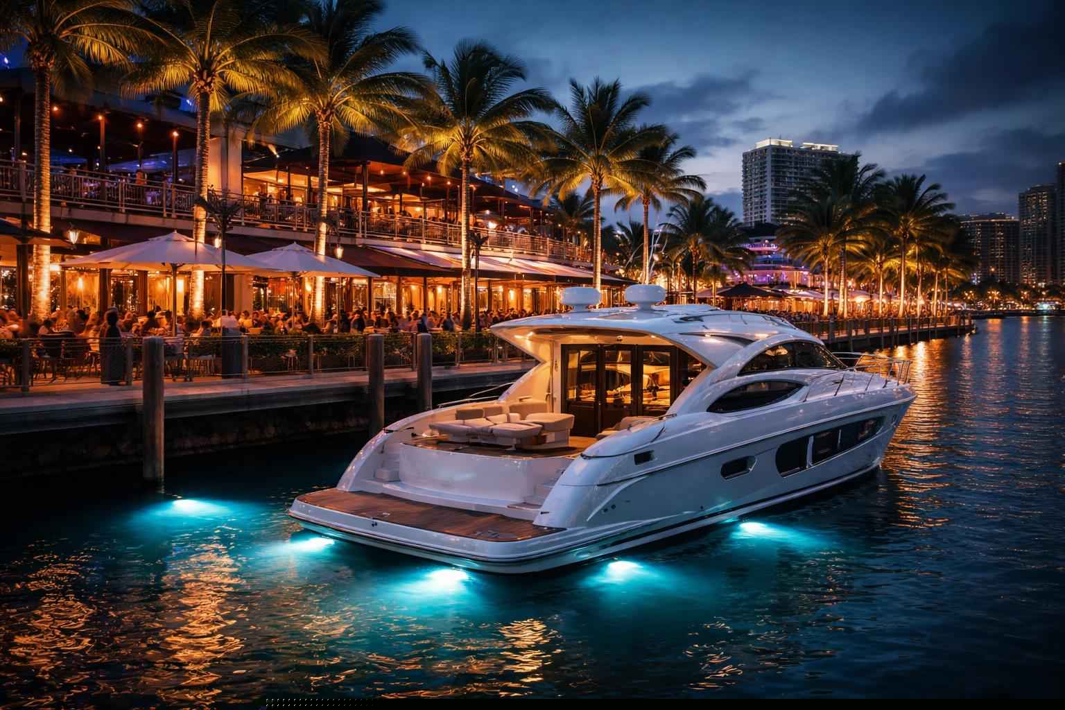 Do You Service Nightlife Areas And Downtown Districts In Cape Coral Florida For Hourly Charters