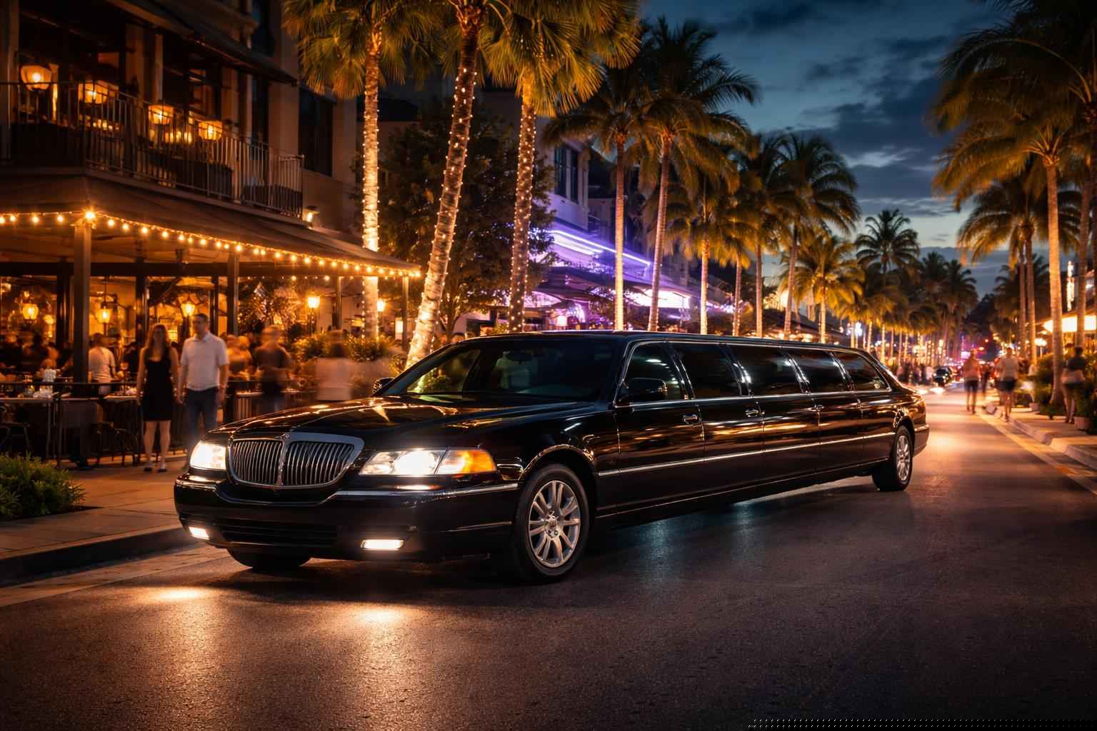 Do You Service Nightlife Areas And Downtown Districts In Coral Springs Florida For Hourly Charters?