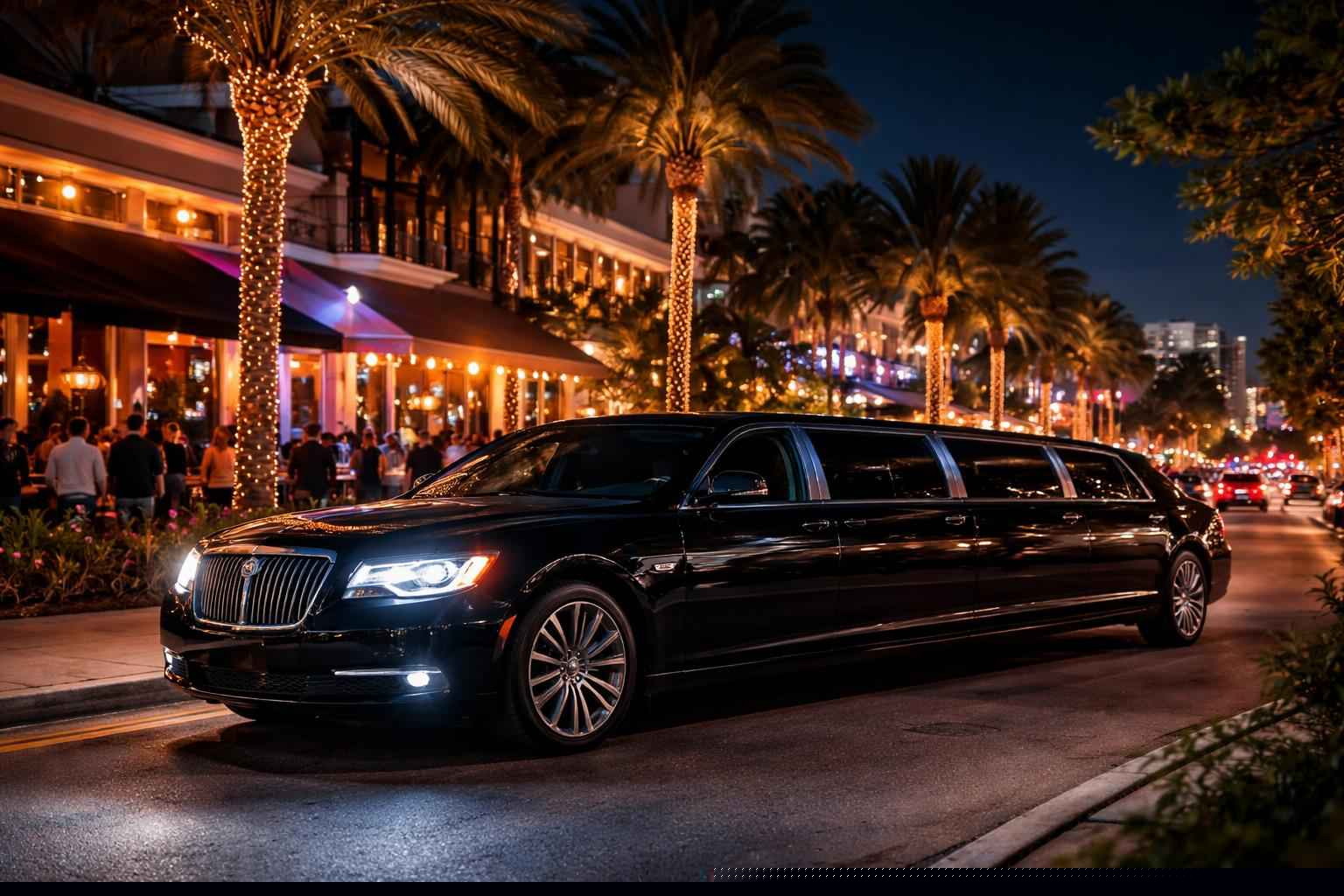 Do You Service Nightlife Areas And Downtown Districts In Coral Springs Florida For Hourly Charters?