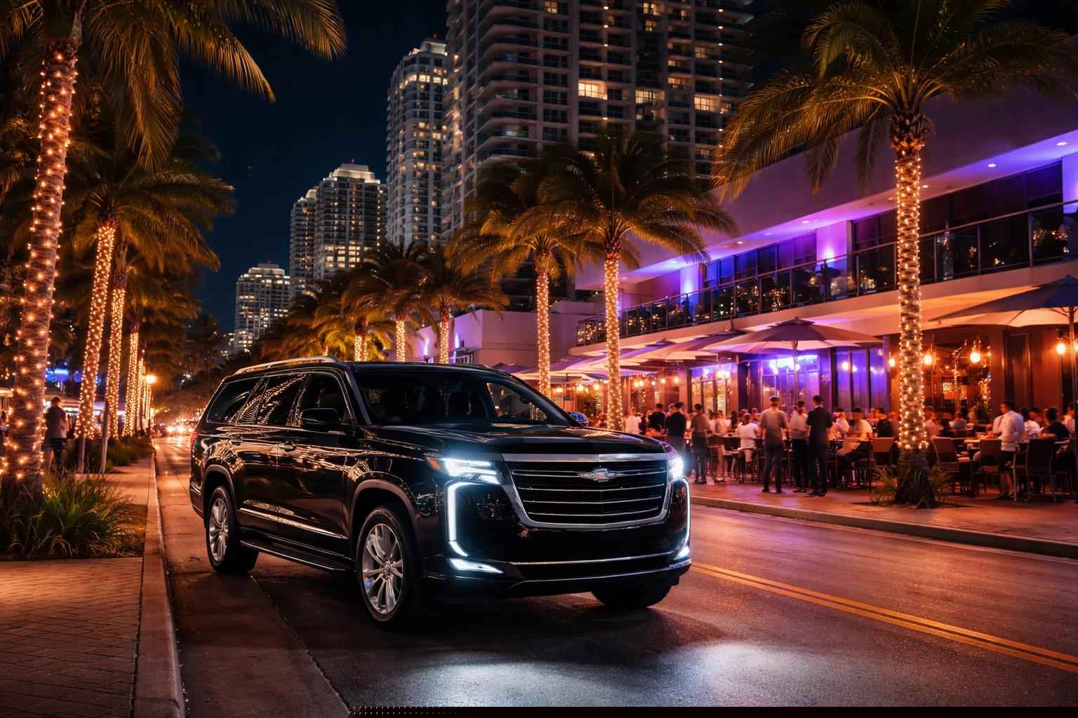 Do You Service Nightlife Areas And Downtown Districts In Fort Lauderdale Florida For Hourly Charters