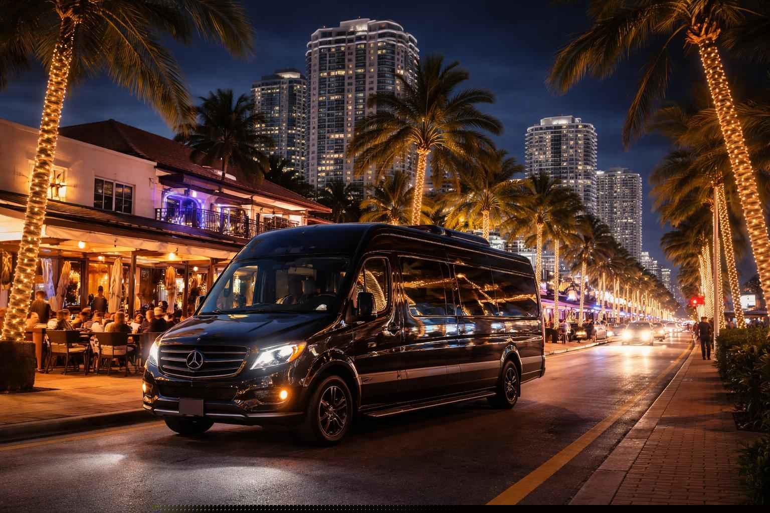 Do you service nightlife areas and downtown districts in Fort Lauderdale Florida for hourly charters?