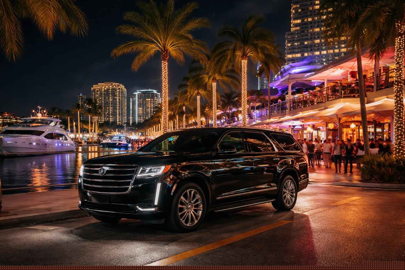 Do You Service Nightlife Areas And Downtown Districts In Fort Lauderdale Florida For Hourly Charters?