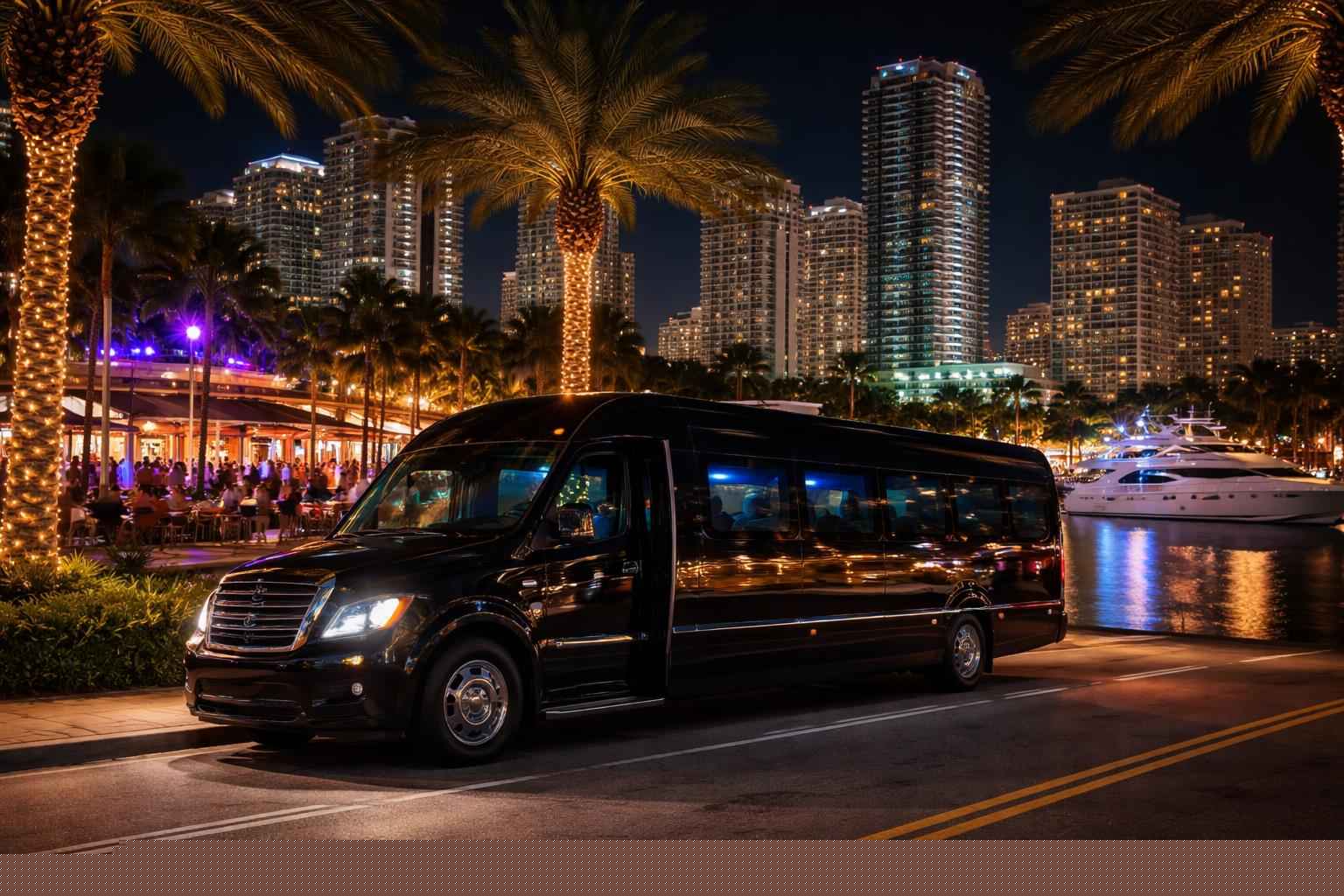 Do You Service Nightlife Areas And Downtown Districts In Fort Lauderdale Florida For Hourly Charters