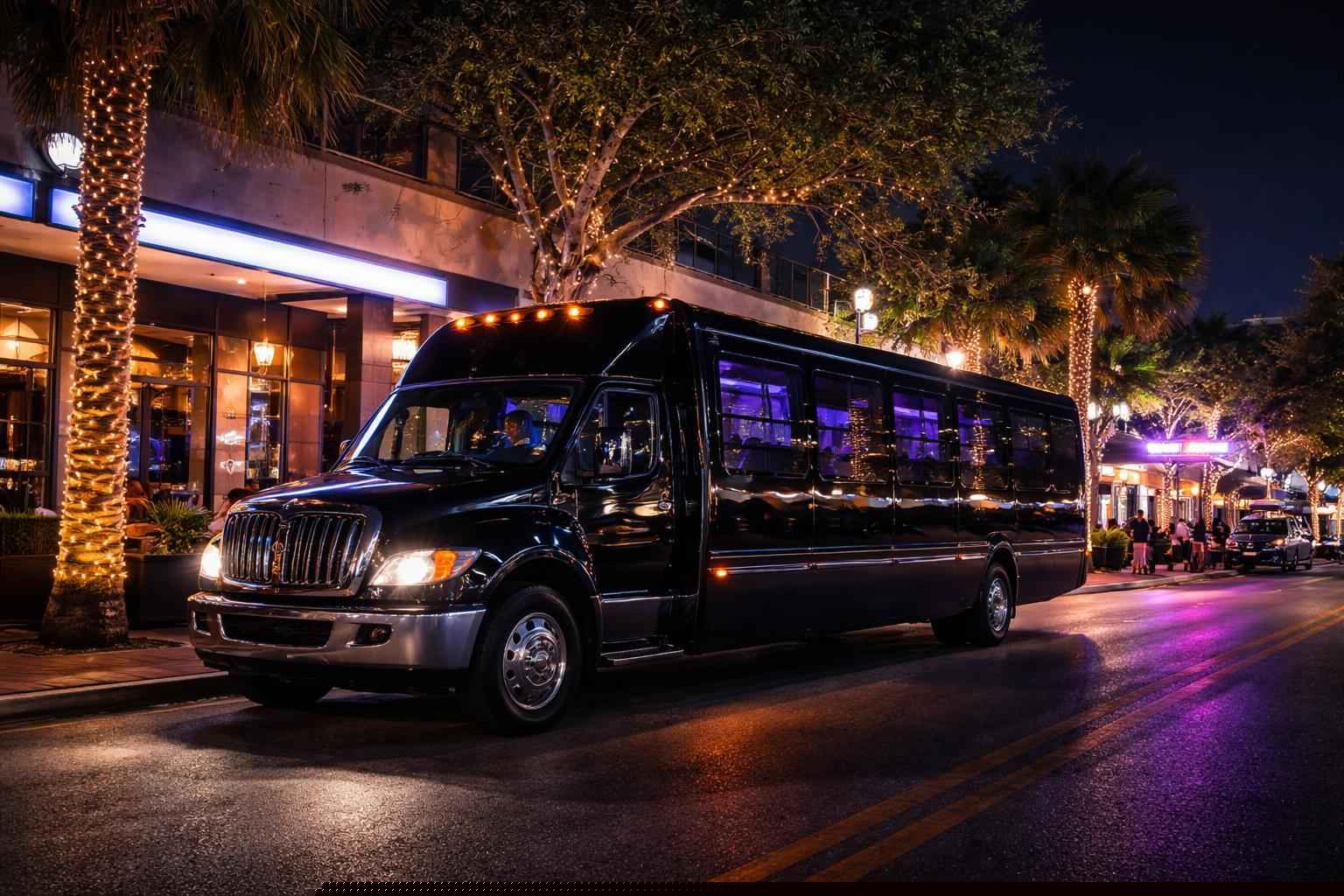 Do You Service Nightlife Areas And Downtown Districts In Gainesville Florida For Hourly Charters?