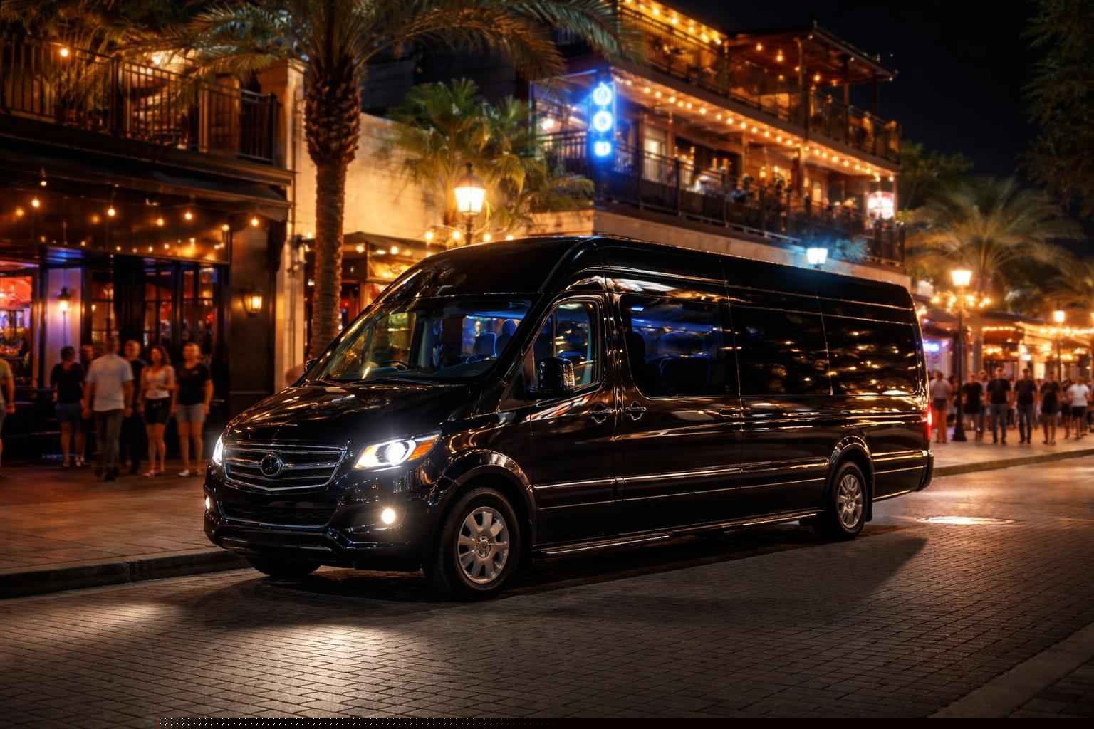 Do You Service Nightlife Areas And Downtown Districts In Gainesville Florida For Hourly Charters?