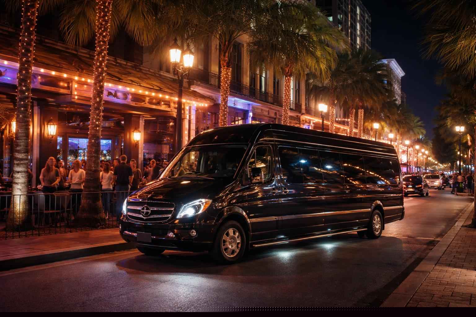 Do You Service Nightlife Areas And Downtown Districts In Gainesville Florida For Hourly Charters?