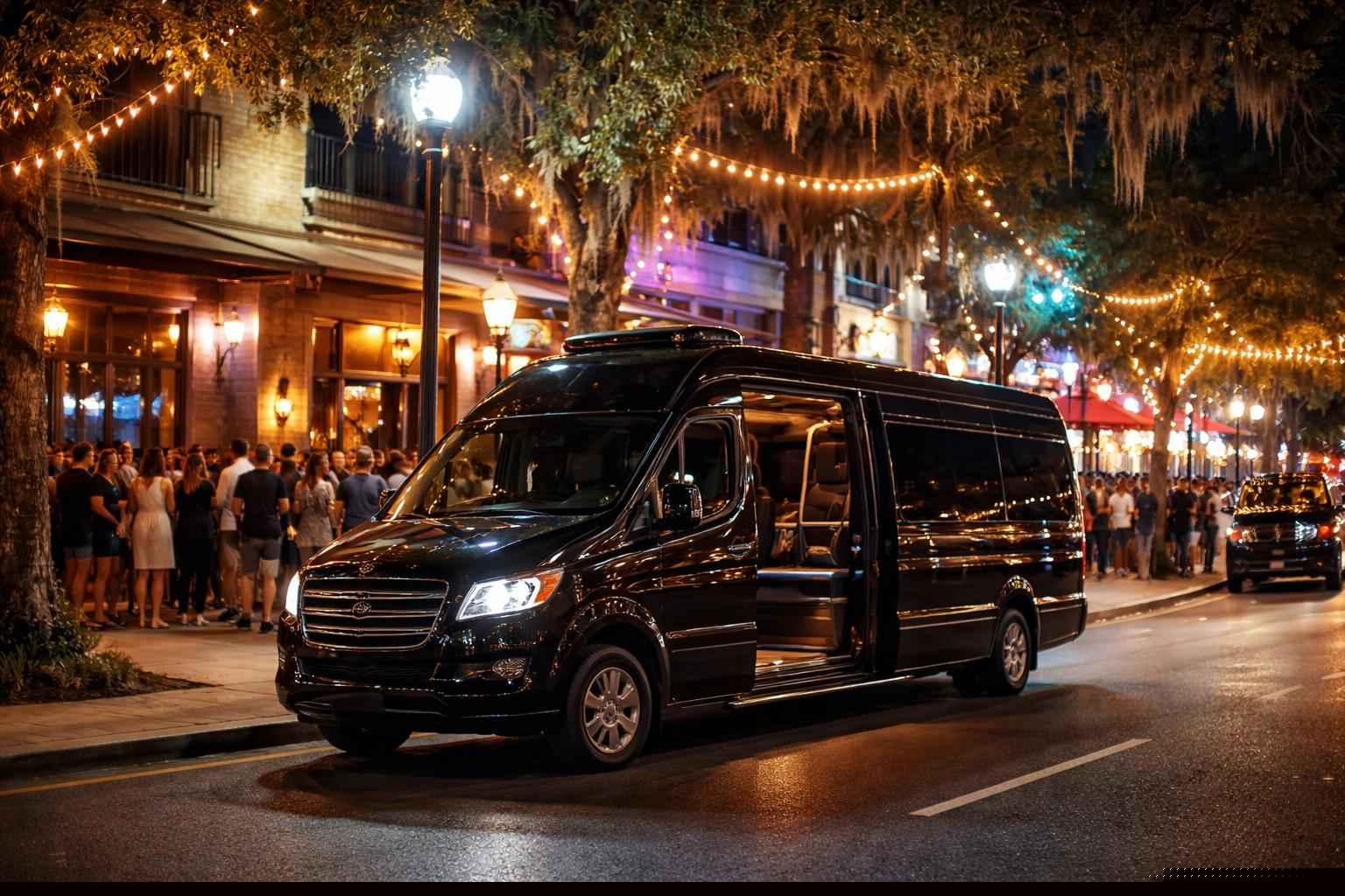 Do You Service Nightlife Areas And Downtown Districts In Gainesville Florida For Hourly Charters?